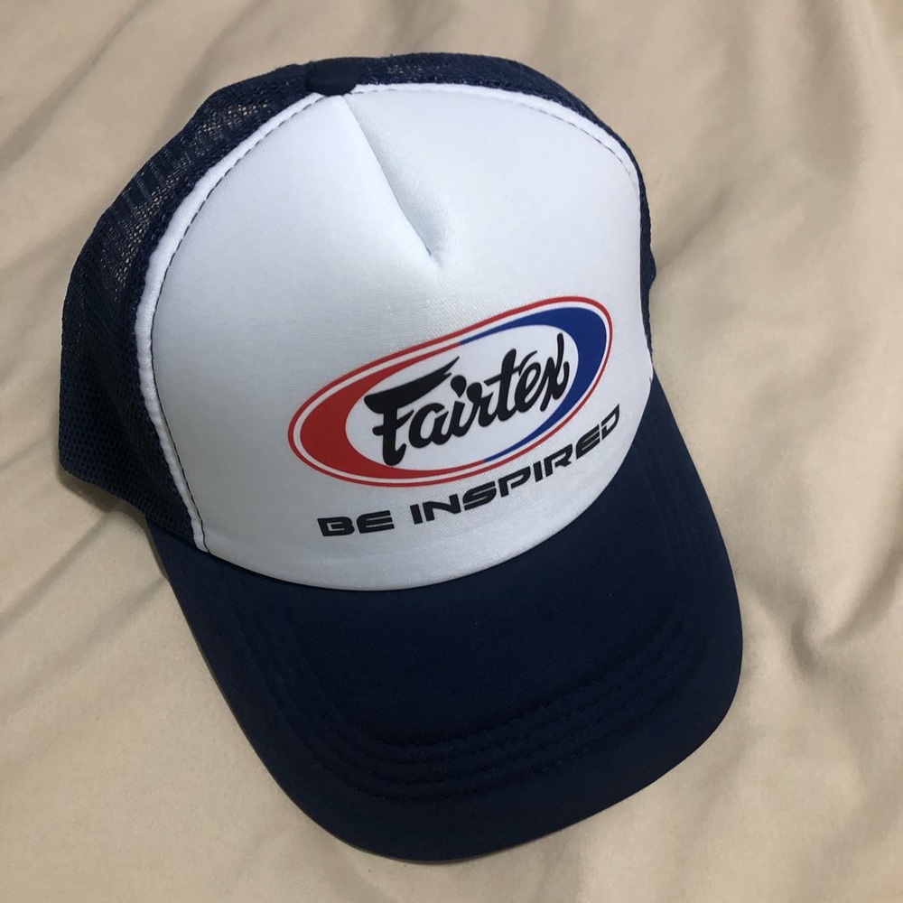 Kids Navy and White Trucker Hat